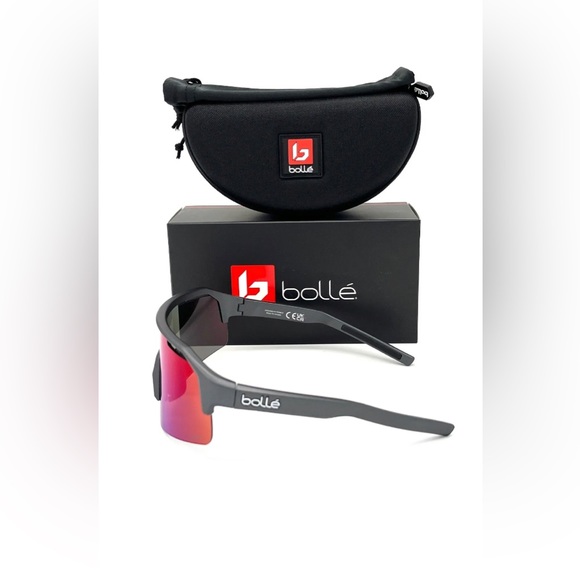 BOLLE C-SHIFTER Titanium Matte / Volt Ultraviolet  140mm Sunglasses - Picture 3 of 4